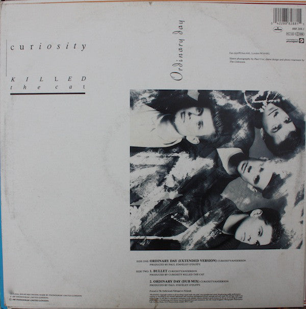 Curiosity Killed The Cat : Ordinary Day (12", EP)