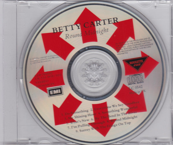 Betty Carter : Round Midnight (CD, Album)