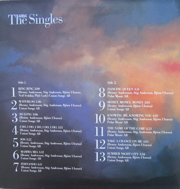 ABBA : The Singles - The First Ten Years (2xLP, Comp)