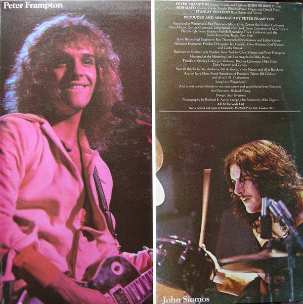 Peter Frampton : Frampton Comes Alive! (2xLP, Album)