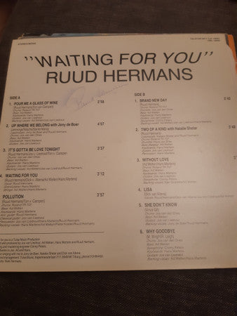 Ruud Hermans : Waiting For You (LP)