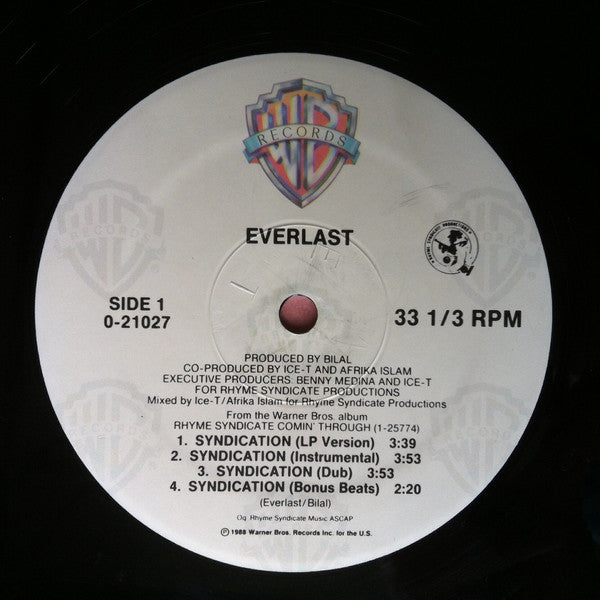 Everlast / Spinmasters* : Syndication / Bustin' Loose (12", Maxi)