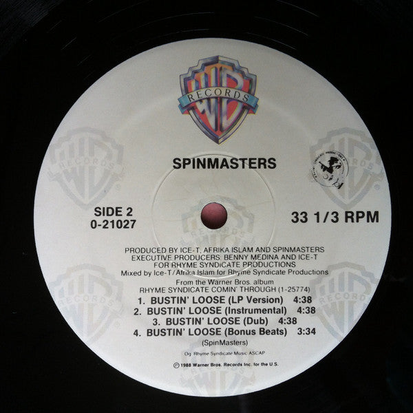 Everlast / Spinmasters* : Syndication / Bustin' Loose (12", Maxi)