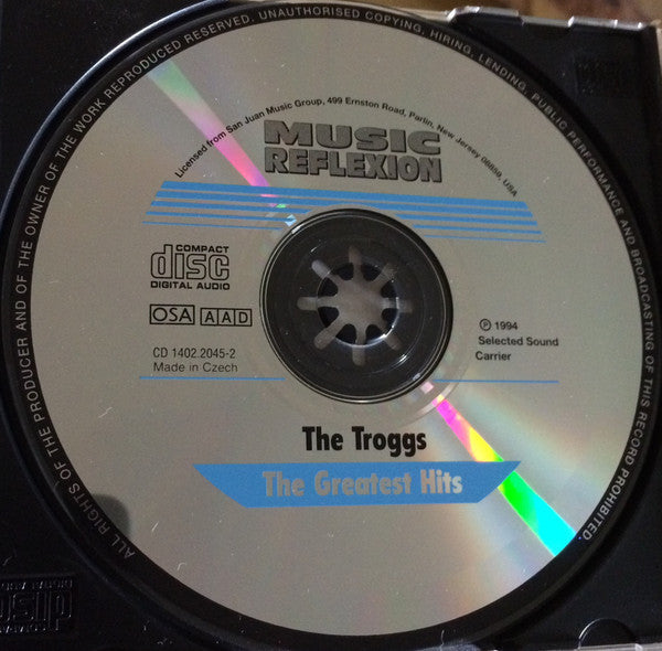 The Troggs : The Greatest Hits (CD, Comp)