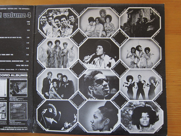 Various : Tamla-Motown Is Hot, Hot, Hot!  Volume 4 (LP, Comp, Gat)