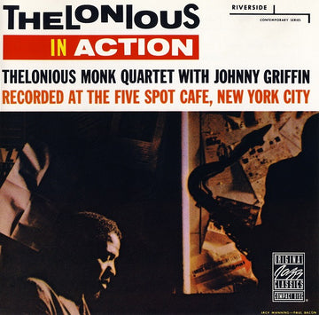 The Thelonious Monk Quartet With Johnny Griffin : Thelonious In Action (CD, Album, RE)