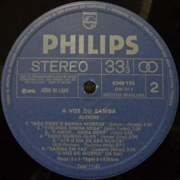 Alcione : A Voz Do Samba (LP, Album)
