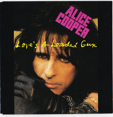 Alice Cooper (2) : Love's A Loaded Gun (7", Single)