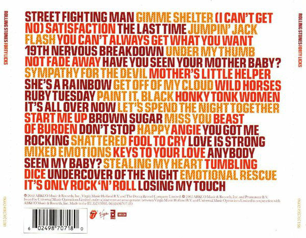 The Rolling Stones : Forty Licks (2xCD, Comp)