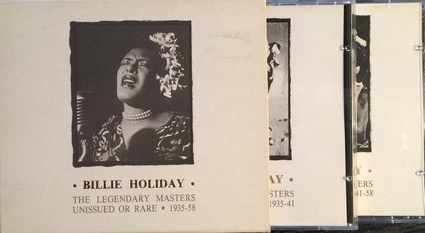 Billie Holiday : The Legendary Masters Unissued Or Rare 1935-58 (2xCD, Comp)