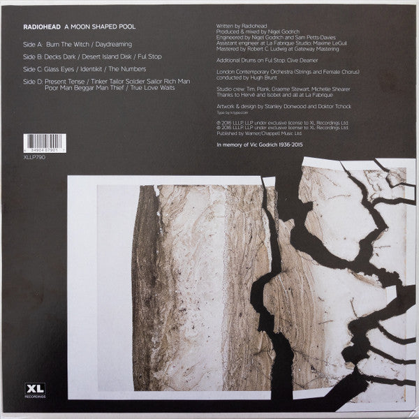 Radiohead : A Moon Shaped Pool (2xLP, Album, Ltd, Whi)