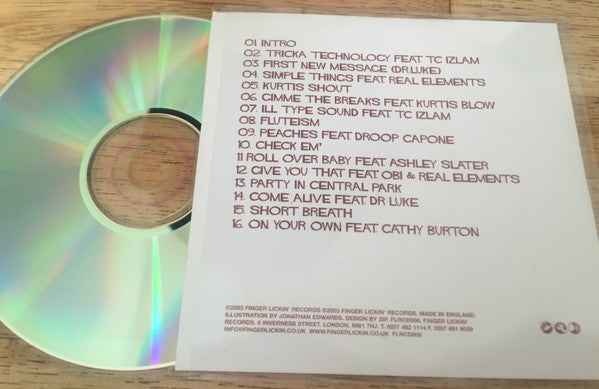A-Skillz + Krafty Kuts : Tricka Technology (CDr)