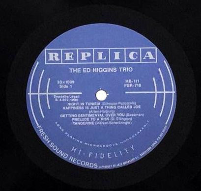 Eddie Higgins Trio* : Prelude To A Kiss (LP, Album, RE)