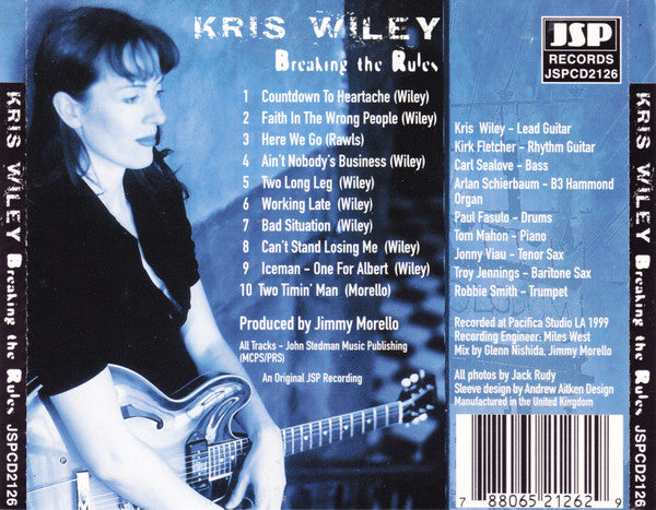 Kris Wiley : Breaking The Rules (CD, Album, Promo)