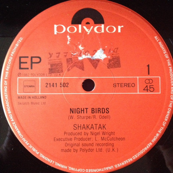 Shakatak : Night Birds (12", Maxi)