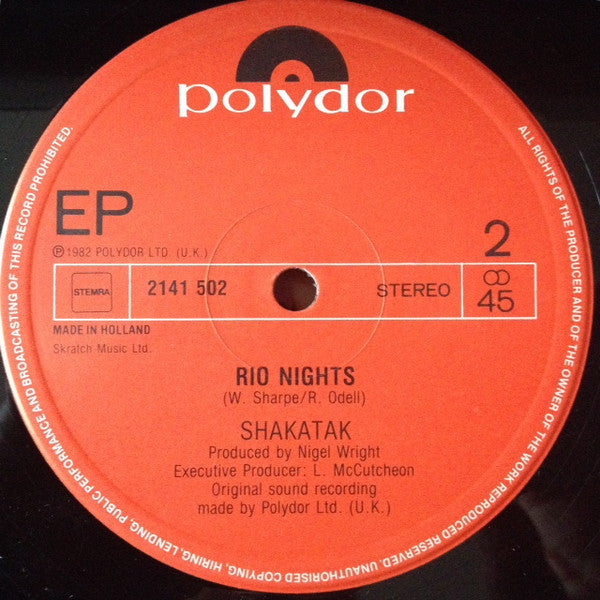 Shakatak : Night Birds (12", Maxi)
