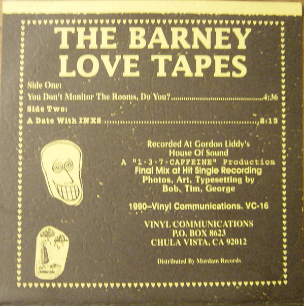 The Barney Love Tapes : The Barney Love Tapes (7", EP, Lig)