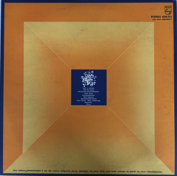 Zjef Vanuytsel : Er Is Geen Weg Terug (LP, Album, Gat)