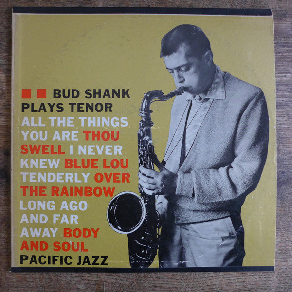 Bud Shank : Plays Tenor (LP)