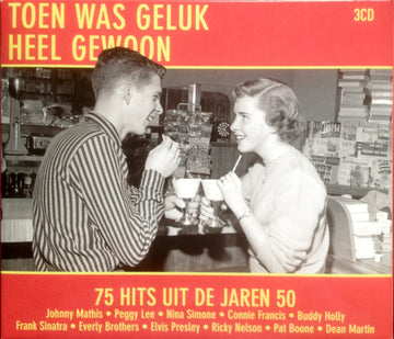 Various : Toen Was Geluk Heel Gewoon - 75 Hits Uit De Jaren 50 (3xCD, Comp, 3CD)