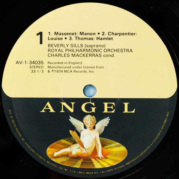 Beverly Sills, Royal Philharmonic Orchestra, Charles Mackerras* : Scenes And Arias From French Opera (LP, Album, RE, RM)
