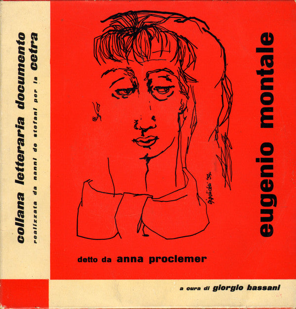 Anna Proclemer : Eugenio Montale Detto Da Anna Proclemer (7", RE)