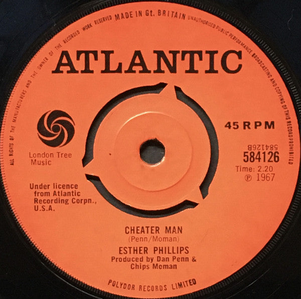 Esther Phillips : I'm Sorry (7", Single, 3-P)