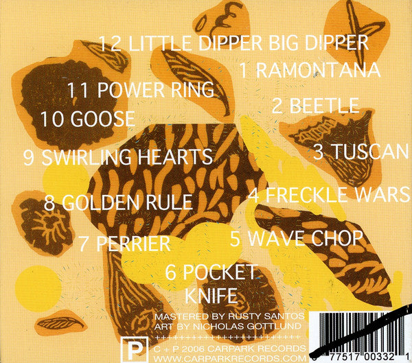 Ecstatic Sunshine : Freckle Wars (CD, Album, Promo)