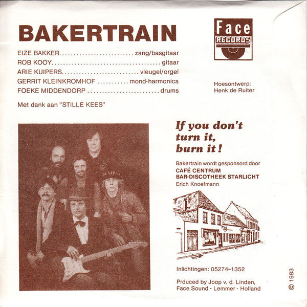 Bakertrain : Midnight Blues (7")