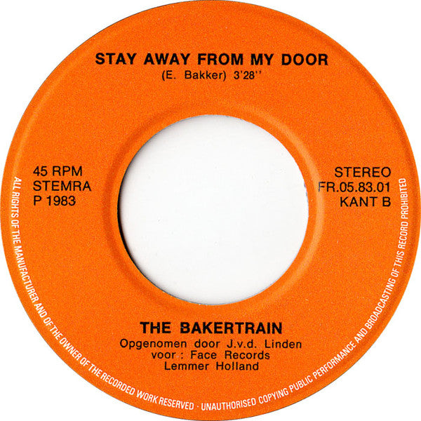 Bakertrain : Midnight Blues (7")