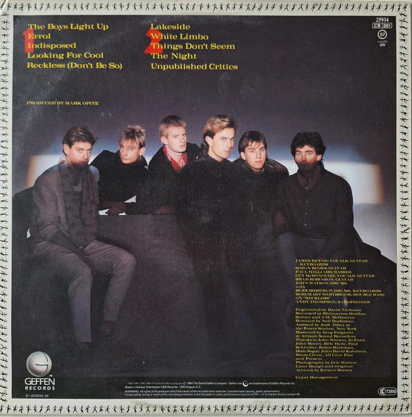Australian Crawl : Semantics (LP, Album)