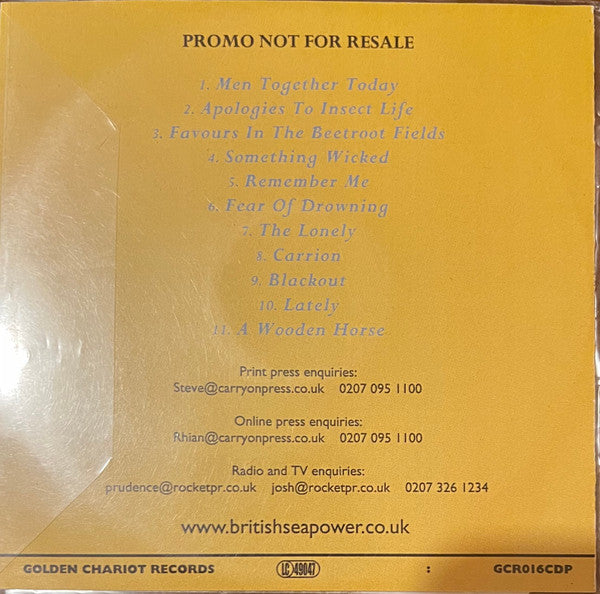 British Sea Power : The Decline Of British Sea Power (CDr, Album, Promo, RE)