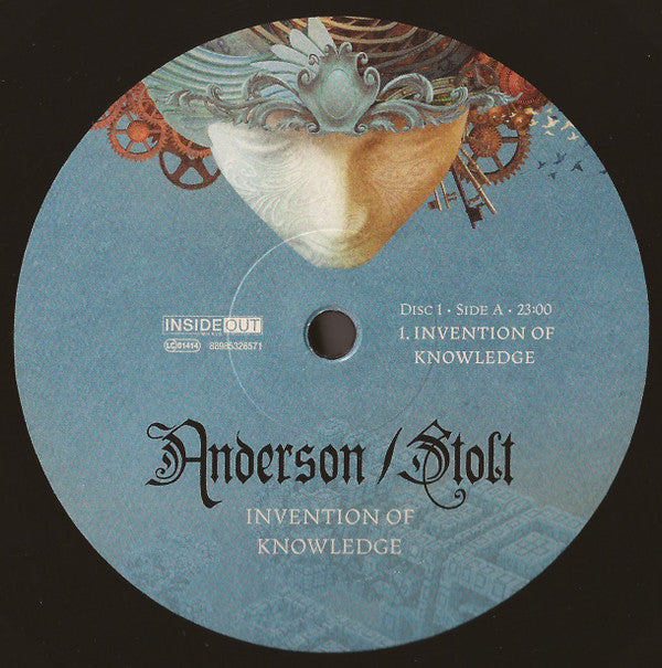 Jon Anderson / Roine Stolt : Invention Of Knowledge (2xLP, Album + CD, Album)