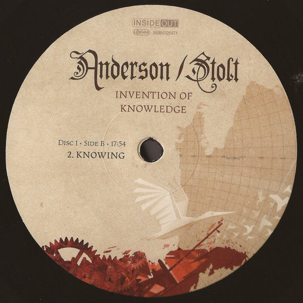 Jon Anderson / Roine Stolt : Invention Of Knowledge (2xLP, Album + CD, Album)