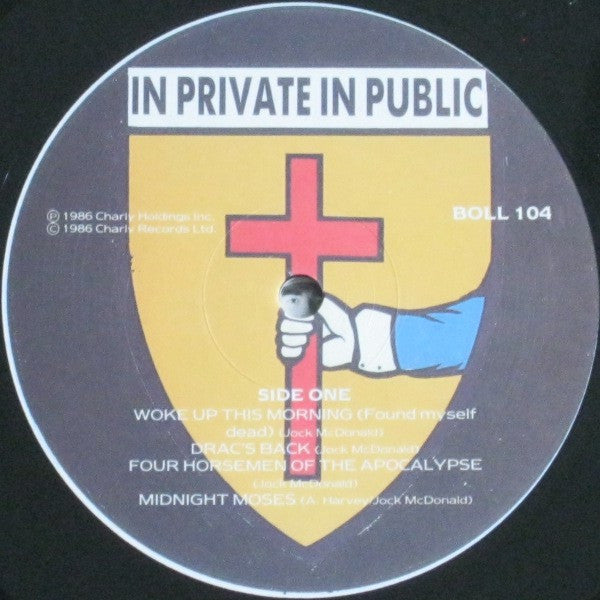 The Bollock Brothers : In Private In Public (Live!) (LP)