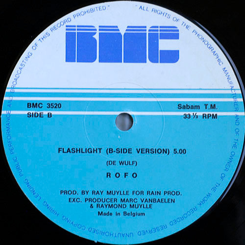 Rofo : Flashlight On A Disconight (Remix) (12")