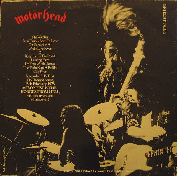 Motörhead : What's Words Worth? (Recorded Live 1978) (LP, Album)
