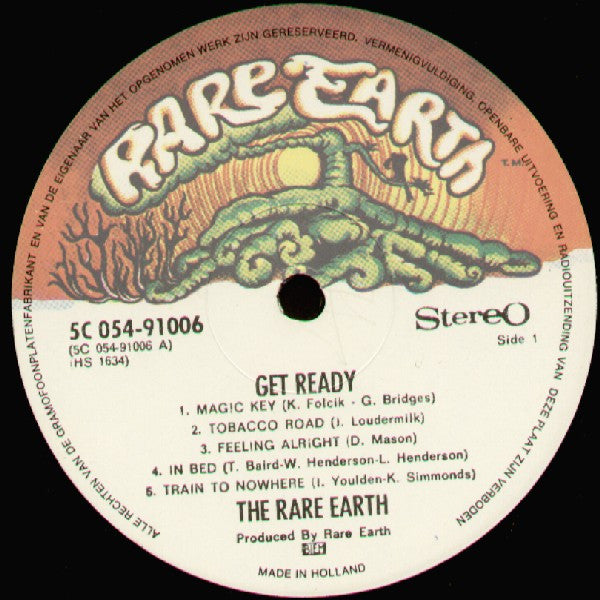 Rare Earth : Get Ready (LP, Album)