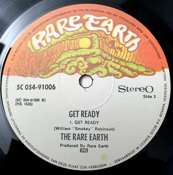 Rare Earth : Get Ready (LP, Album)