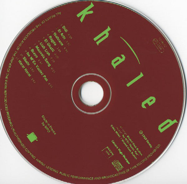 Khaled : Khaled (CD, Album)