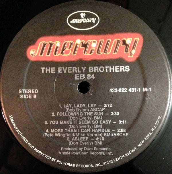 Everly Brothers : EB 84 (LP, Album, 53 )