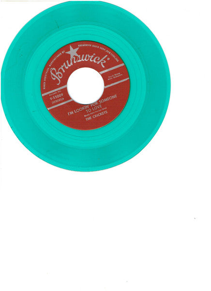 The Crickets (2) : That'll Be The Day / I'm Lookin' For Someone To Love (7", Single, Gre)