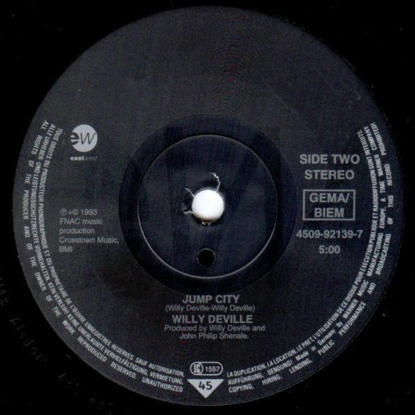 Willy DeVille : Even While I Sleep (7", Single)