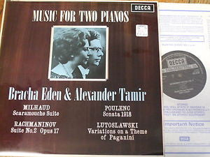 Eden And Tamir : Music For Two Pianos (LP, RP)