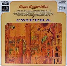 Gyorgy Cziffra : Pages Immortelles (LP)