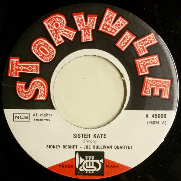 Sidney Bechet - Joe Sullivan Quartet : Sister Kate / Panama (7", Single)