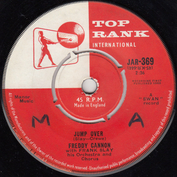Freddy Cannon With Frank Slay, His Orchestra And Chorus : The Urge (7", Single)