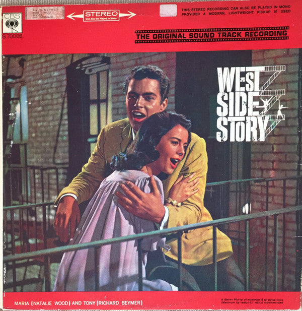 Leonard Bernstein : West Side Story (The Original Sound Track Recording) (LP, Album, RE, Gat)