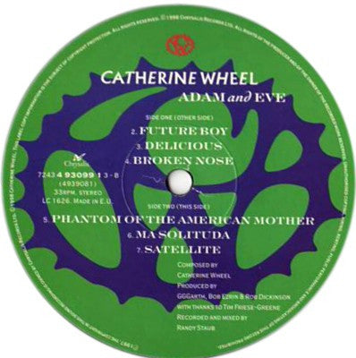 Catherine Wheel : Adam  And Eve (2xLP, Album, Ltd, Num)