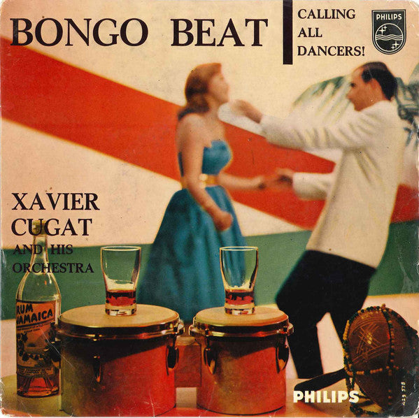 Xavier Cugat And His Orchestra : Bongo Beat (7", EP)